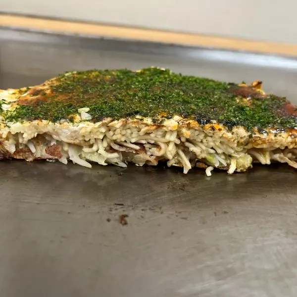 お好み焼き 断面