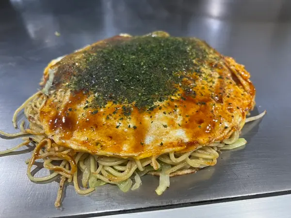 お好み焼き 斜め