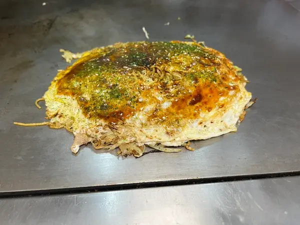 お好み焼き 斜め