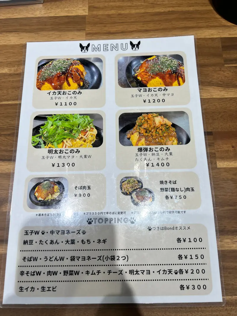 メニュー1