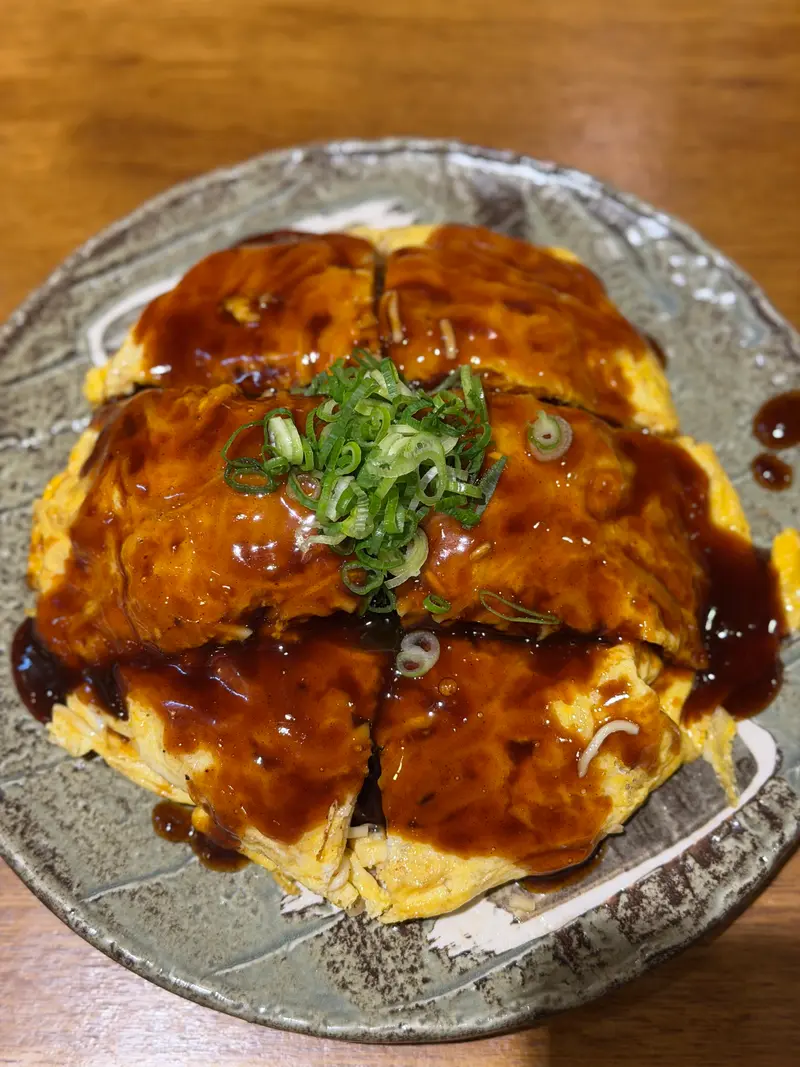 お好み焼き 上