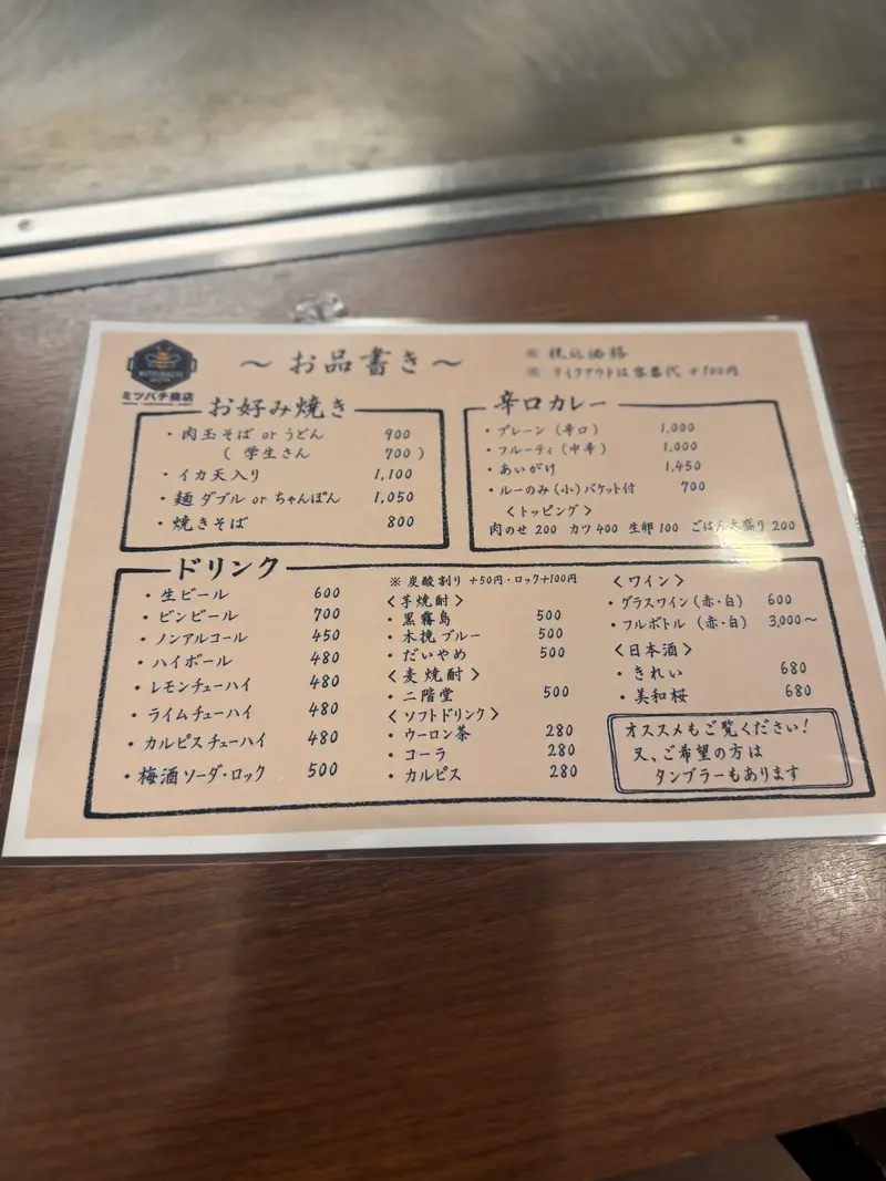 メニュー1