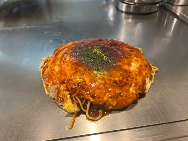 お好み焼き 斜め