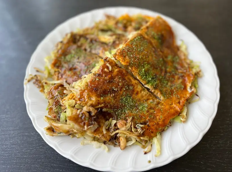 お好み焼き 上