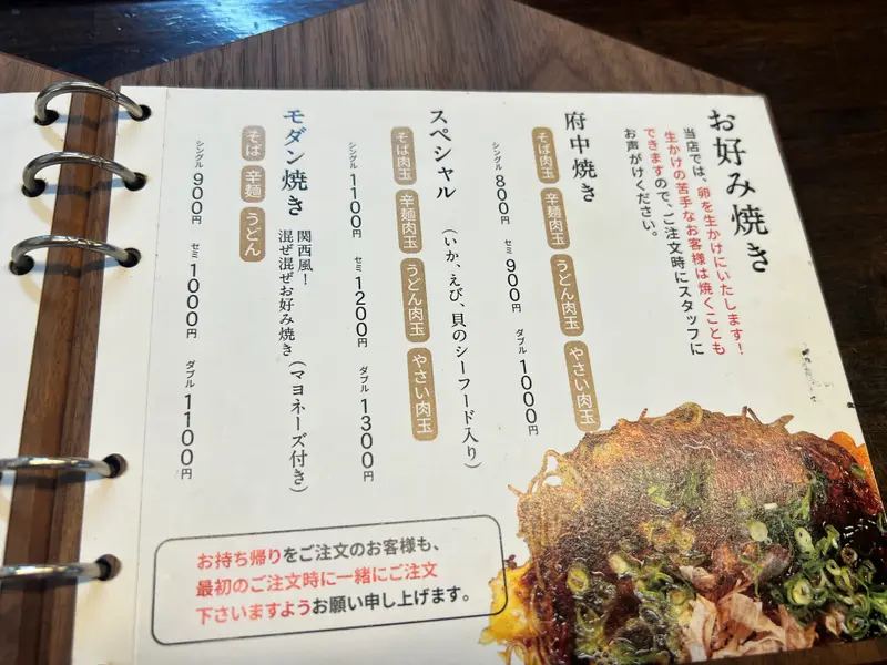 メニュー1