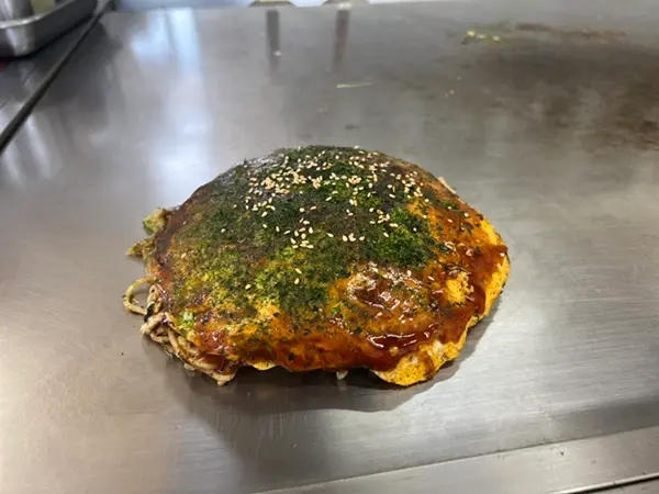 お好み焼き 斜め