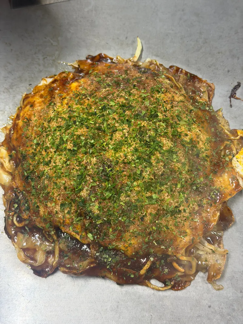 お好み焼き 上
