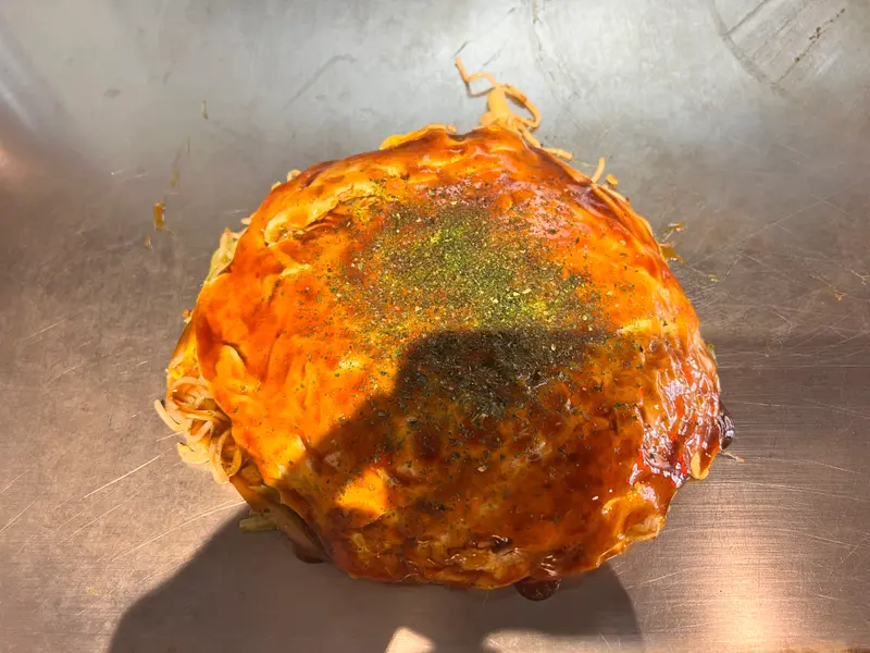 お好み焼き 上