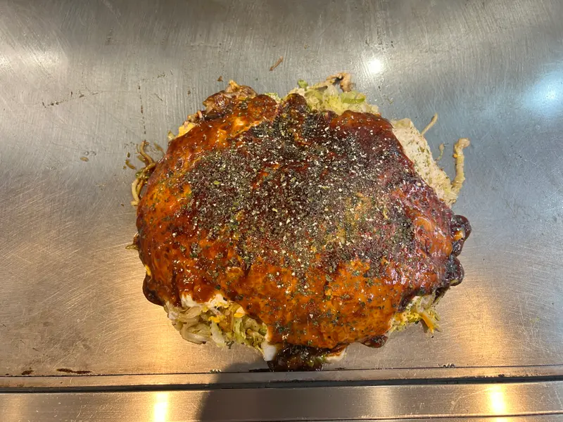 お好み焼き 上