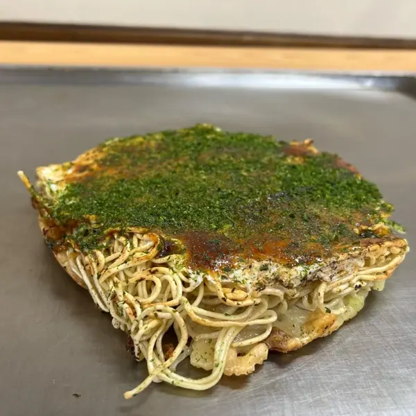 お好み焼き 斜め