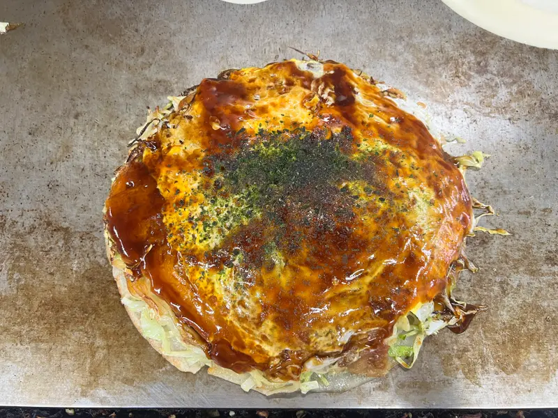 お好み焼き 上