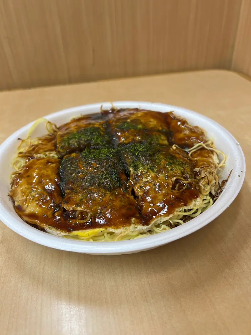 お好み焼き 斜め