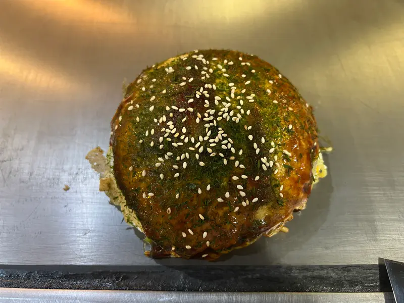 お好み焼き 上