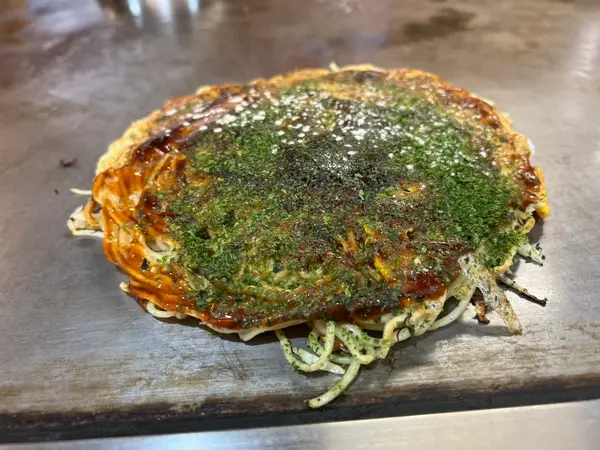 お好み焼き 斜め