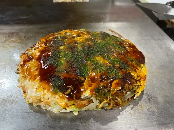 お好み焼き 斜め