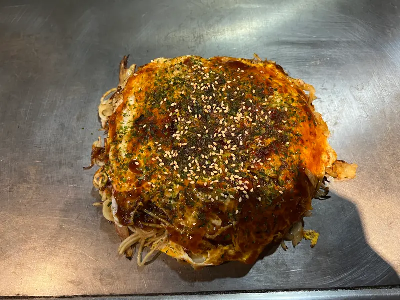 お好み焼き 上