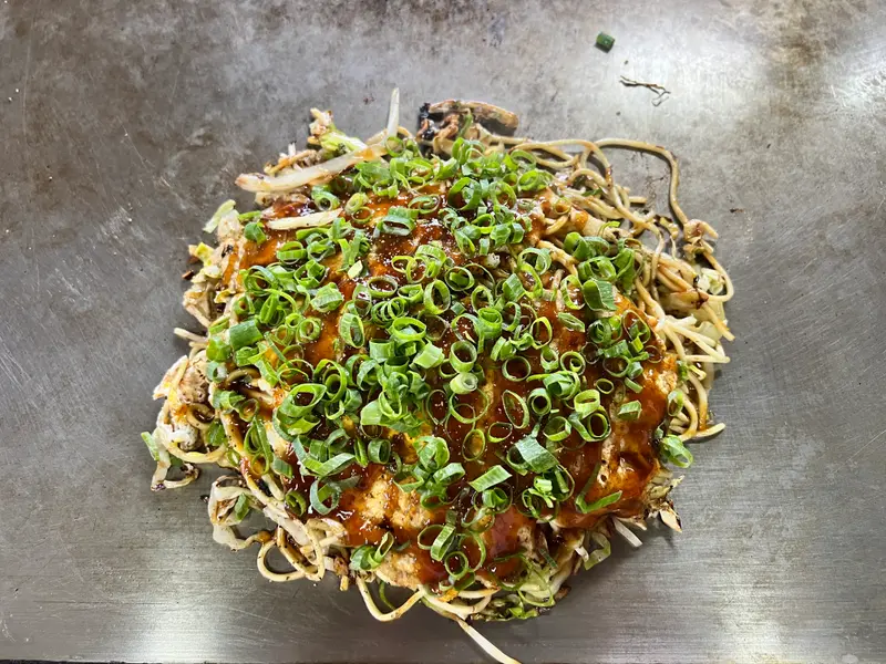お好み焼き 上