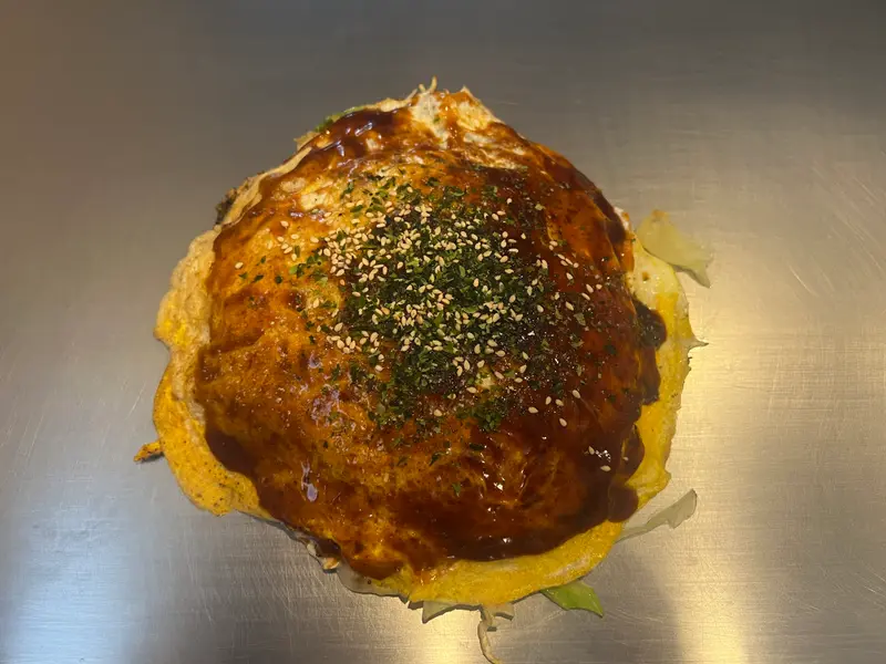 お好み焼き 上