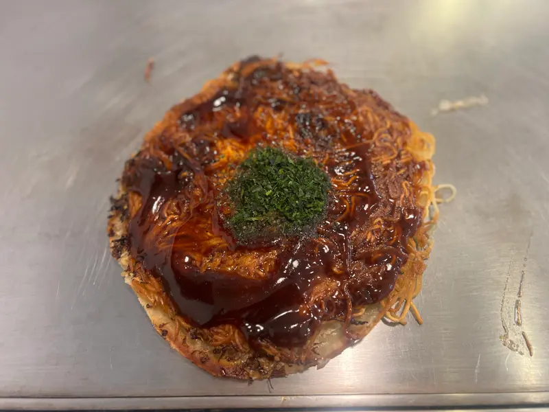 お好み焼き 上