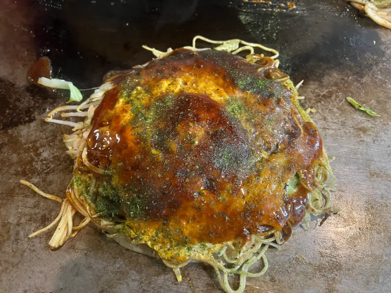 お好み焼き 上