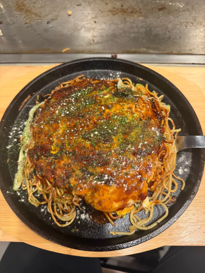 お好み焼き 上