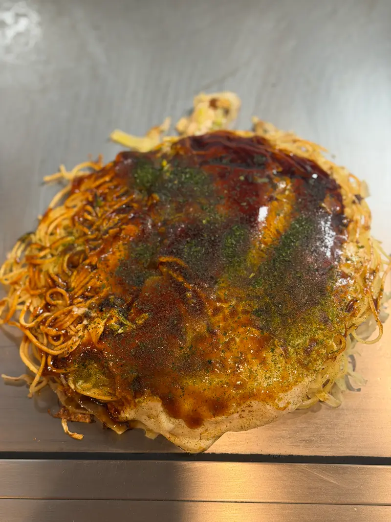 お好み焼き 上