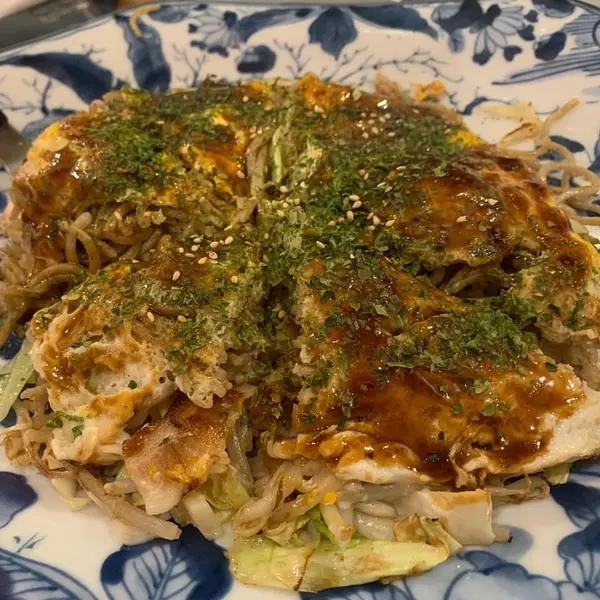 お好み焼き 斜め