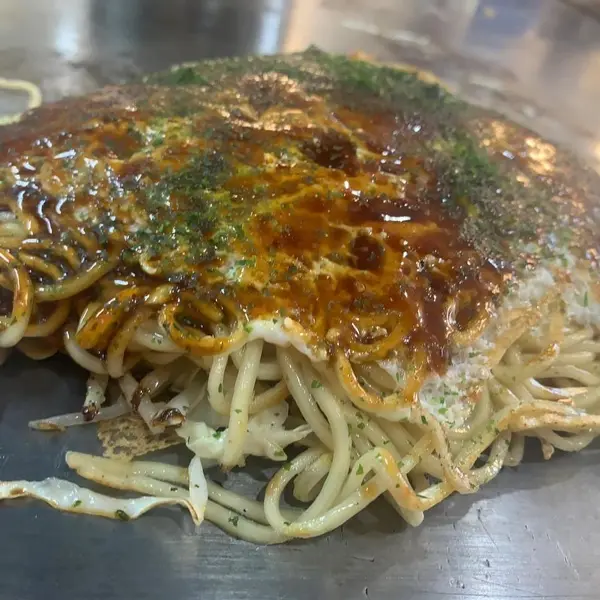 お好み焼き 斜め