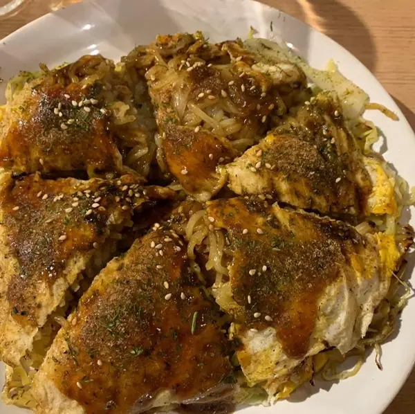 お好み焼き 上