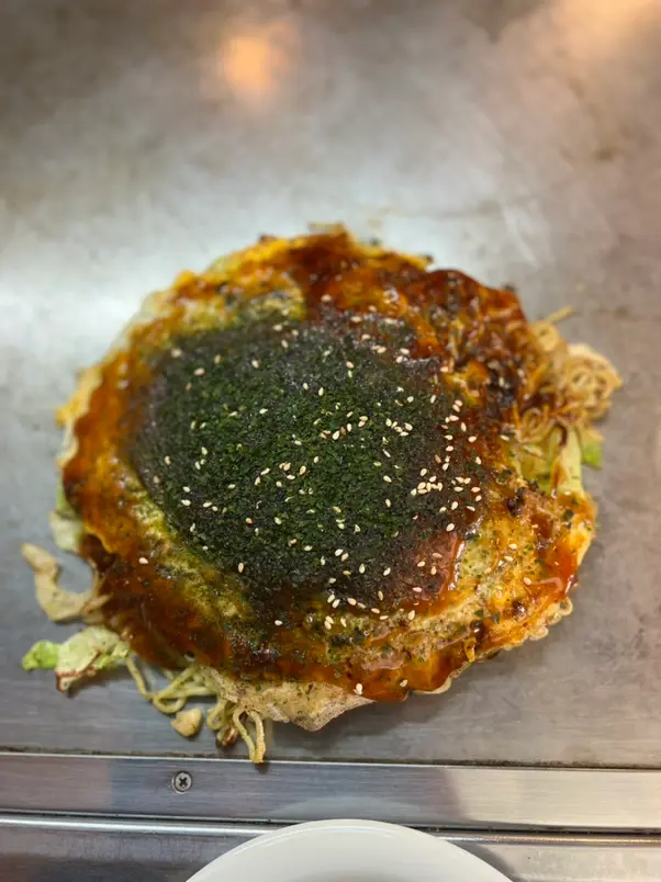 お好み焼き 上