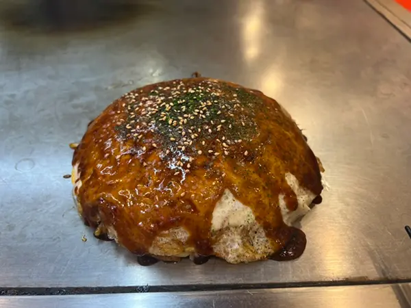 お好み焼き 斜め