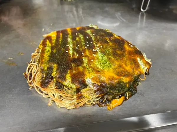 お好み焼き 斜め