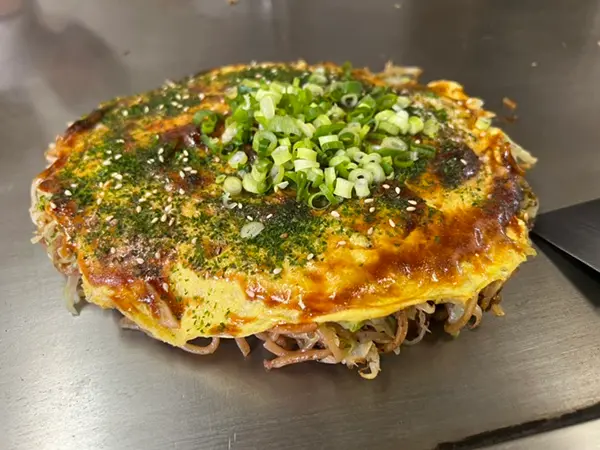 お好み焼き 斜め