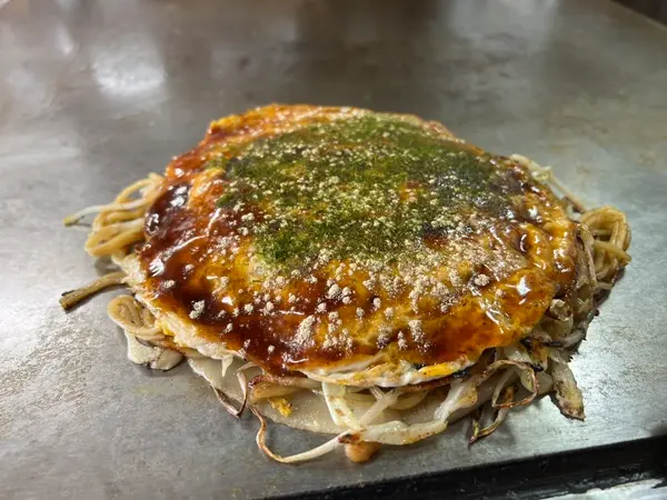 お好み焼き 斜め