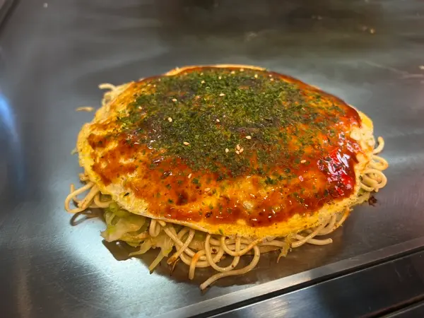 お好み焼き 斜め