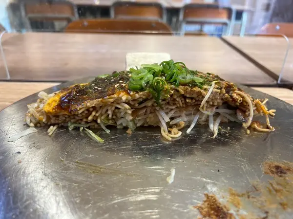 お好み焼き 断面