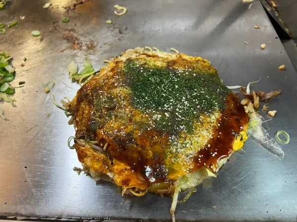 お好み焼き 斜め