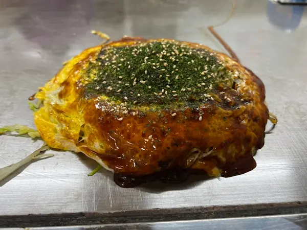 お好み焼き 斜め