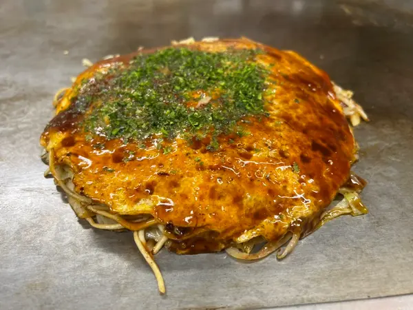 お好み焼き 斜め