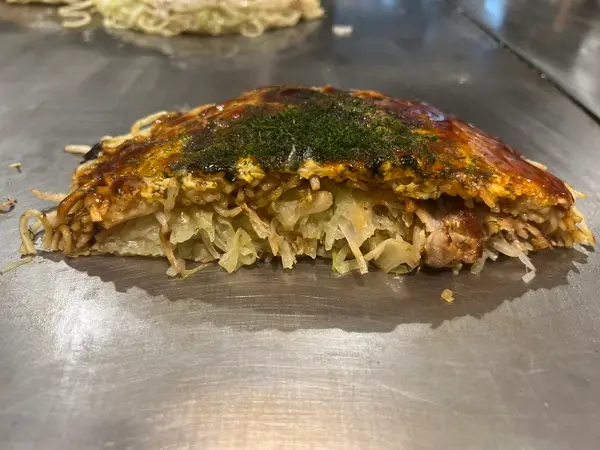 お好み焼き 断面